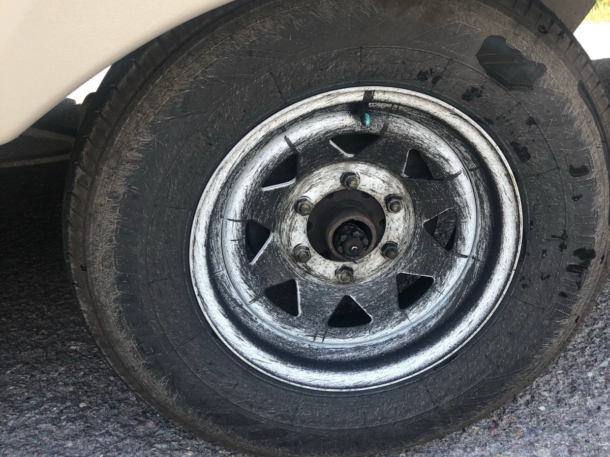 Is that smoke coming from our&nbsp;wheels?